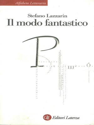 cover image of Il modo fantastico